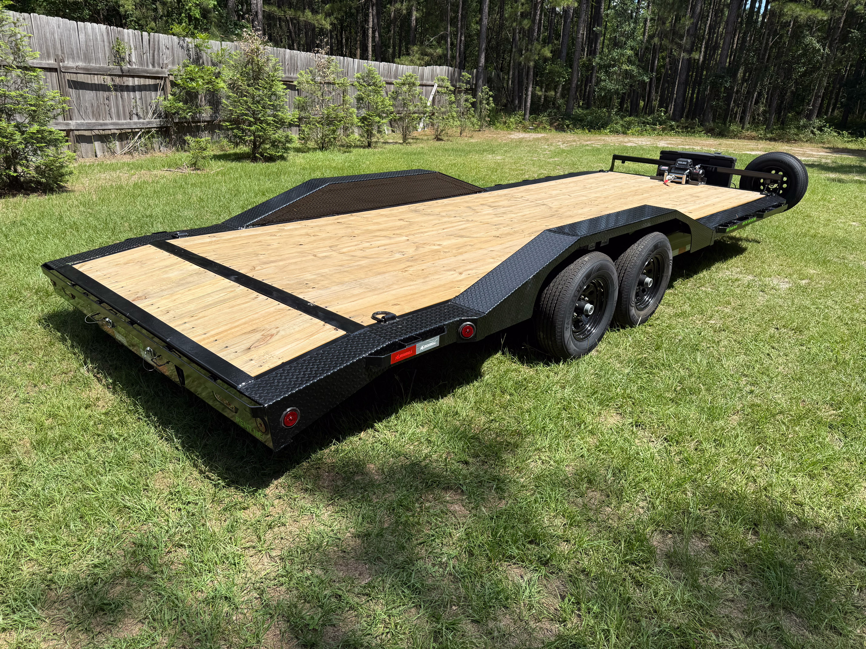 8.5x22 Iron Bull Car/Equipment Trailer rental view 3