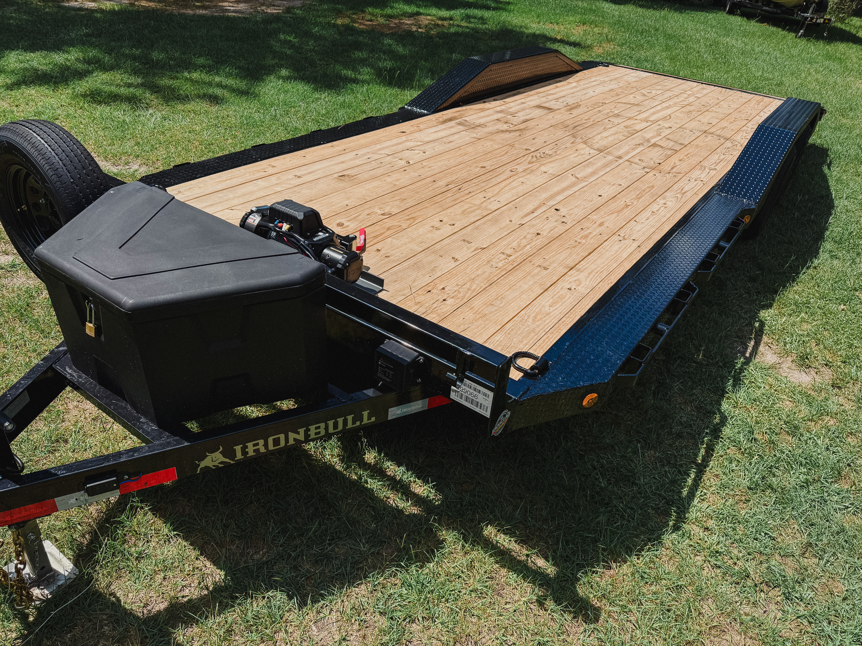 8.5x22 Iron Bull Car/Equipment Trailer rental view 2