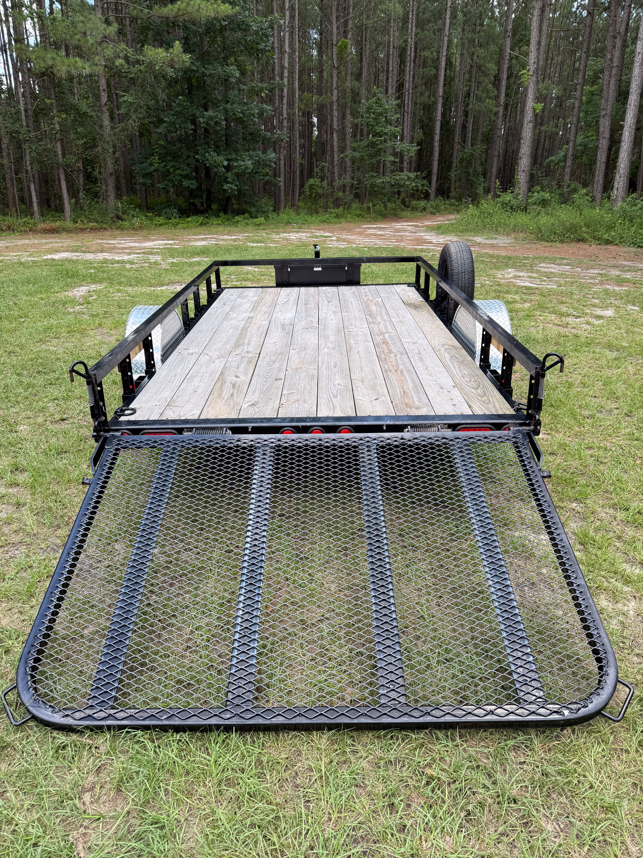 6x12 PJ Utility Trailer rental view 2