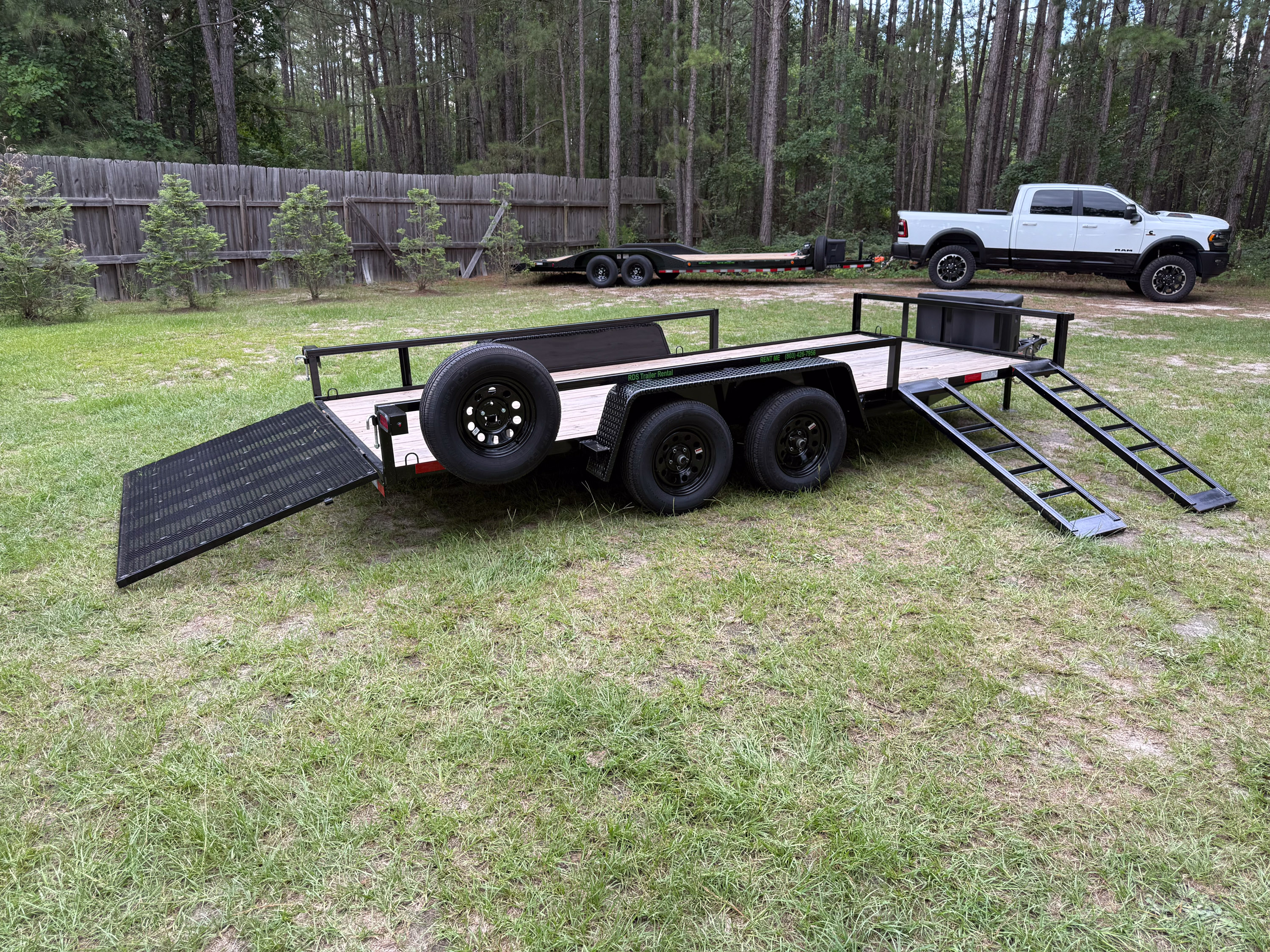 Utility trailer rental in Aiken SC - Perfect for landscaping and hauling
